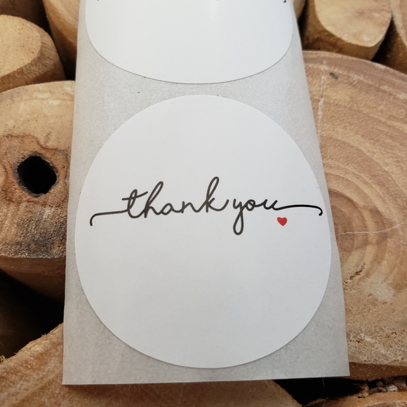 Thank You Stickers (100 pieces) - Picture 2 of 2